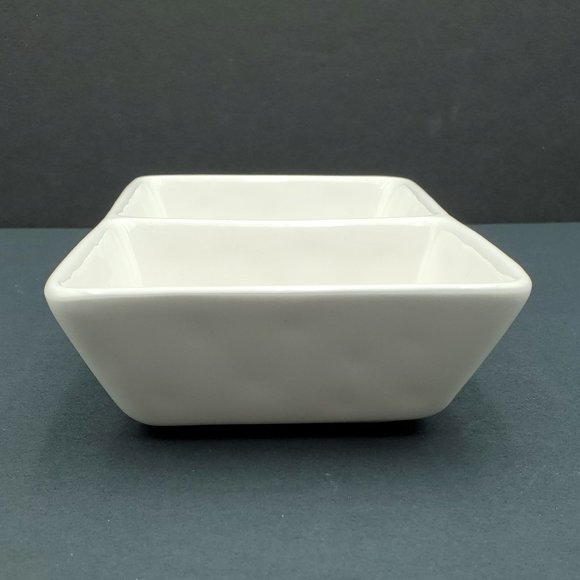 Rae Dunn Stash Keep Desk Organizer Divided Trinket Dish - Picture 3 of 8